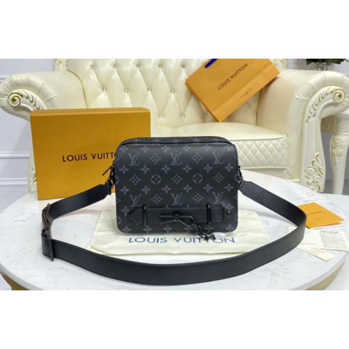 Louis Vuitton M45585 LV Steamer Messenger Bag in tela Monogram Eclipse  imitazioni borse perfette ,Replica, falso